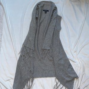 Small gray cardigan